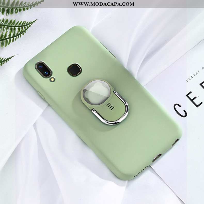 Capas Huawei P Smart+ Protetoras Fosco Completa Telemóvel Roxa Cases Comprar