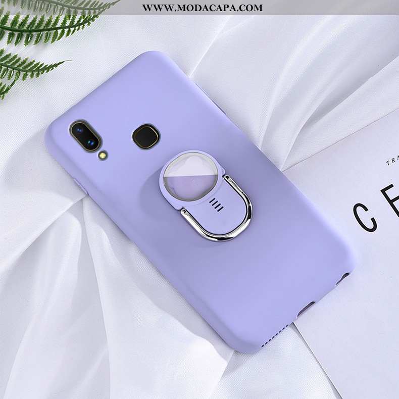 Capas Huawei P Smart+ Protetoras Fosco Completa Telemóvel Roxa Cases Comprar