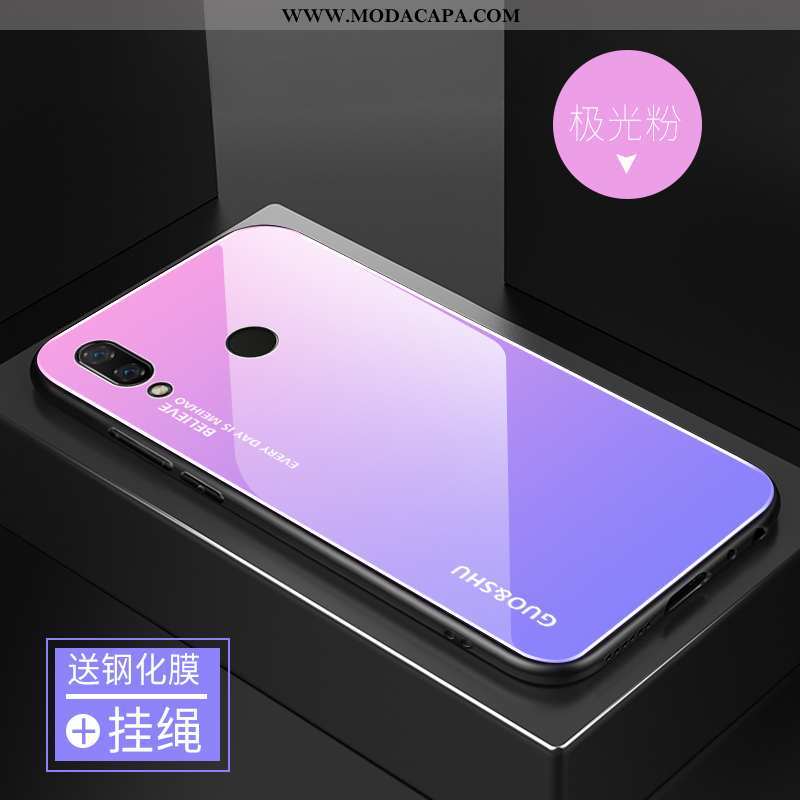 Capas Huawei P Smart+ Fosco Frente Anime Silicone Completa Simples Baratos