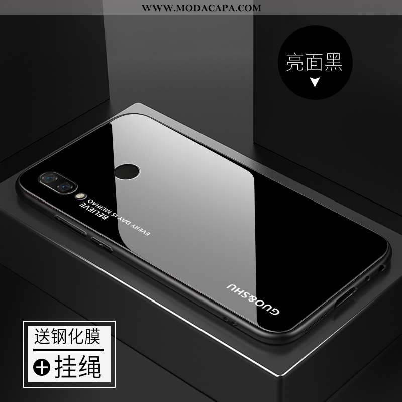 Capas Huawei P Smart+ Fosco Frente Anime Silicone Completa Simples Baratos
