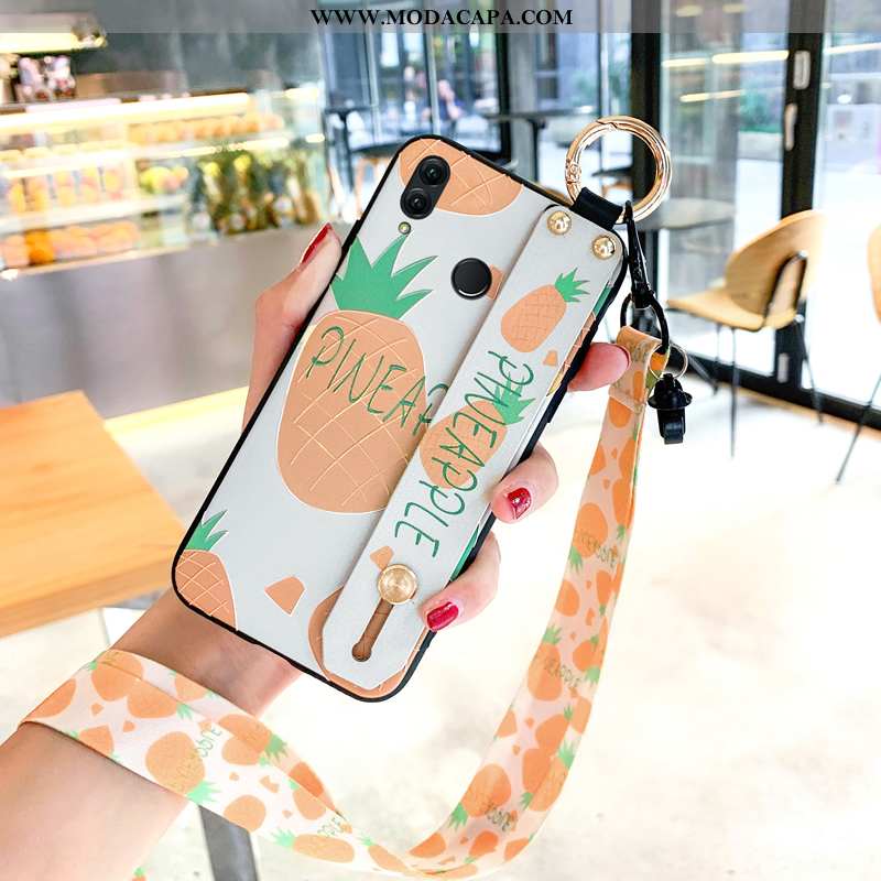 Capa Huawei P Smart+ Soft Wrisband Silicone Capas Personalizado Slim Cases Online