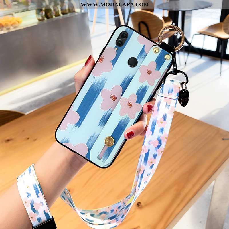 Capa Huawei P Smart+ Soft Wrisband Silicone Capas Personalizado Slim Cases Online