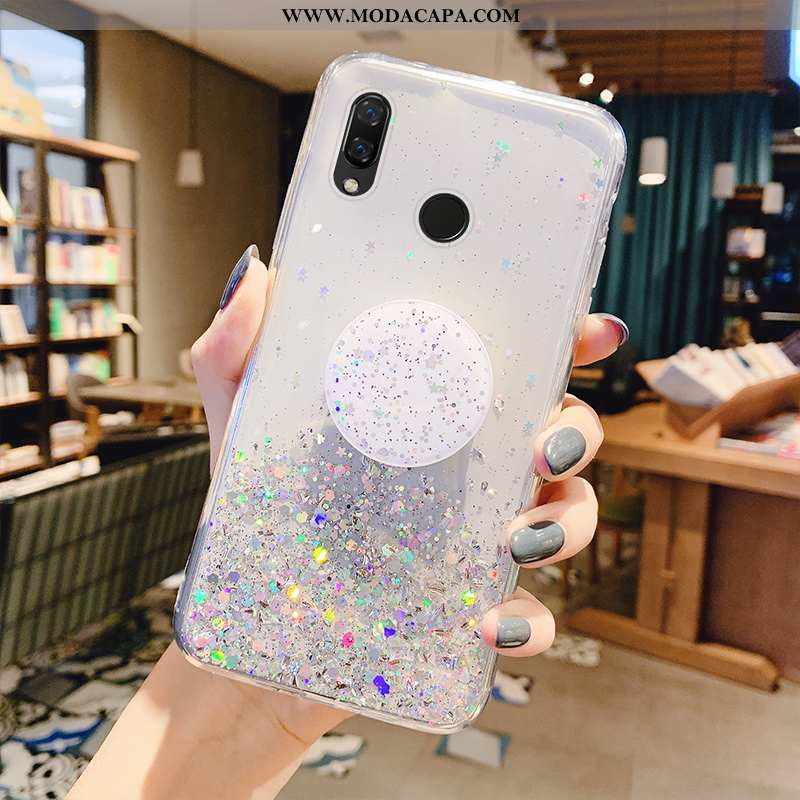 Capas Huawei P Smart+ Personalizado Criativas Transparente Protetoras Nova Verde Tendencia Online