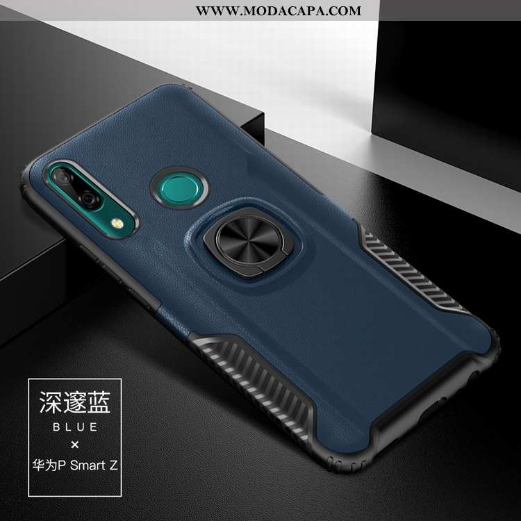 Capas Huawei P Smart Z Silicone Suporte Telemóvel Cases Resistente Antiqueda Baratos