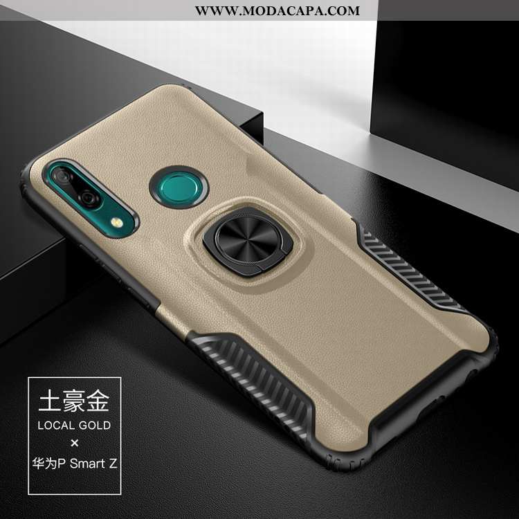 Capas Huawei P Smart Z Silicone Suporte Telemóvel Cases Resistente Antiqueda Baratos