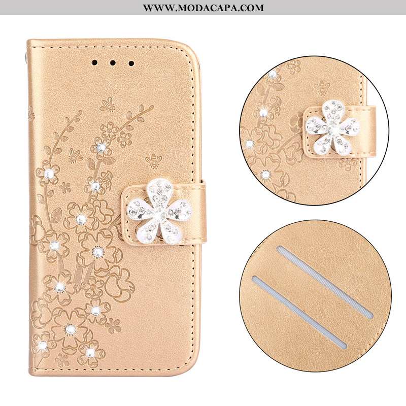 Capa Huawei P Smart Z Carteira Telemóvel Rosa Cover Cases Couro 2020 Baratos