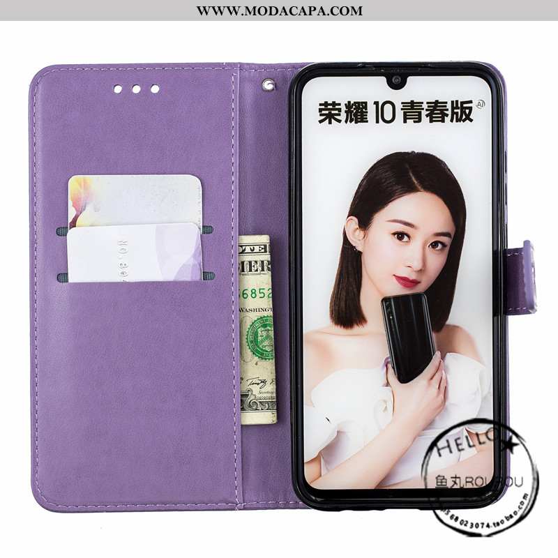 Capa Huawei P Smart Z Carteira Telemóvel Rosa Cover Cases Couro 2020 Baratos