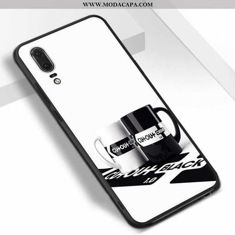 Capas Huawei P20 Cordao Protetoras Soft Vermelho Silicone Cases Comprar