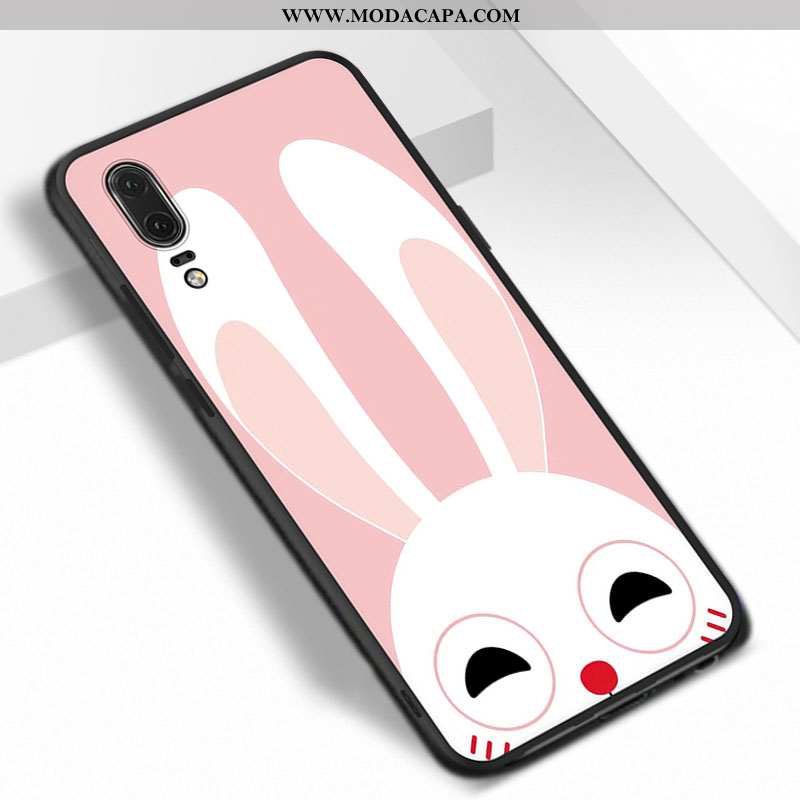 Capas Huawei P20 Cordao Protetoras Soft Vermelho Silicone Cases Comprar