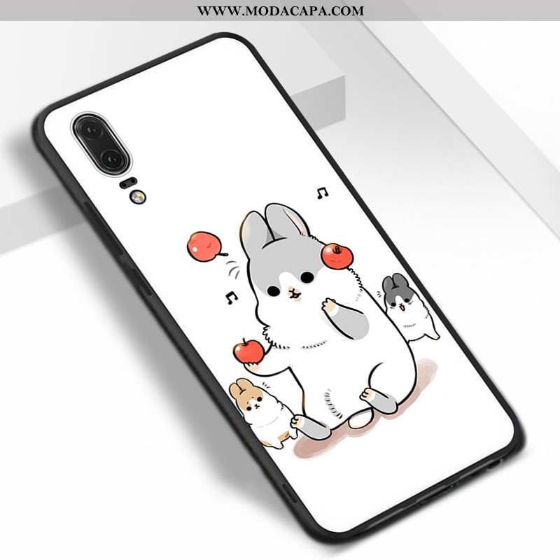 Capas Huawei P20 Cordao Protetoras Soft Vermelho Silicone Cases Comprar