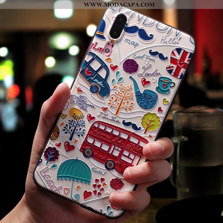 Capas Huawei P20 Tendencia Super Personalizado Telemóvel Antiqueda Vermelho Slim Baratas