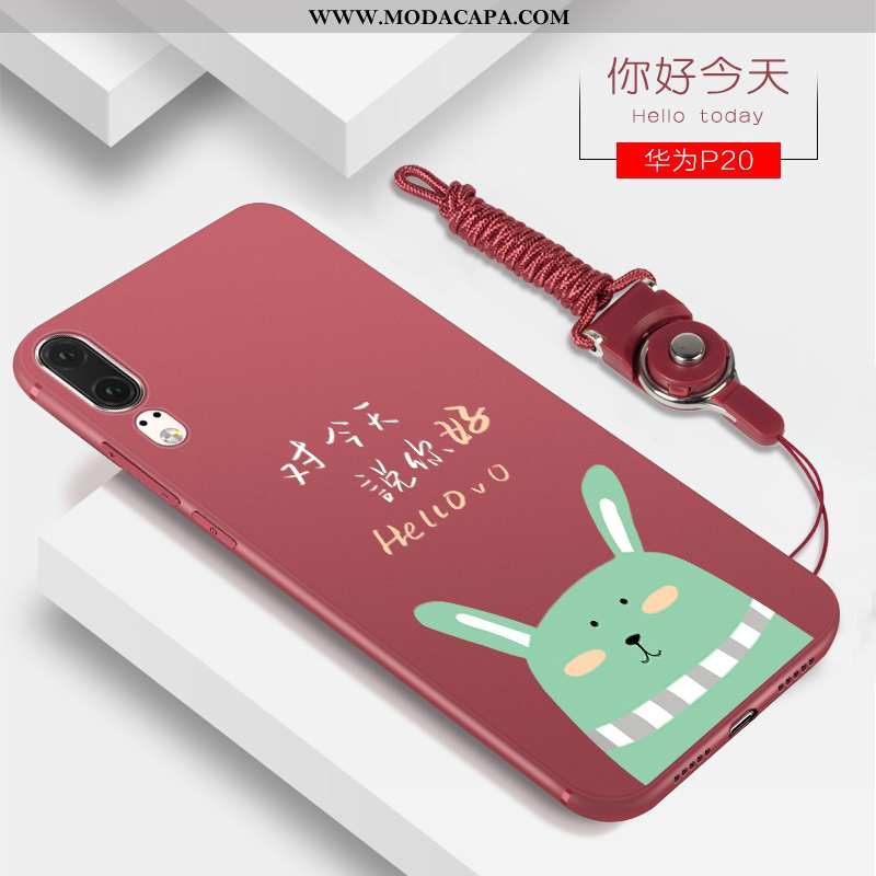 Capas Huawei P20 Tendencia Super Antiqueda Telinha Silicone Criativas Completa Baratas