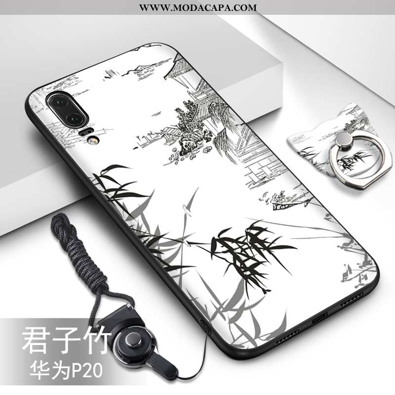 Capas Huawei P20 Protetoras Cases Silicone Antiqueda Soft Tendencia Promoção