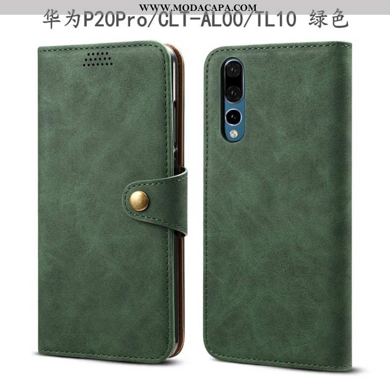 Capas Huawei P20 Pro Protetoras Marrom Completa Cases Cover Telemóvel Barato