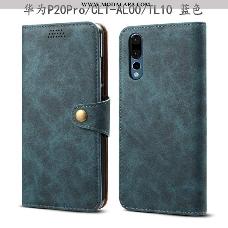 Capas Huawei P20 Pro Protetoras Marrom Completa Cases Cover Telemóvel Barato