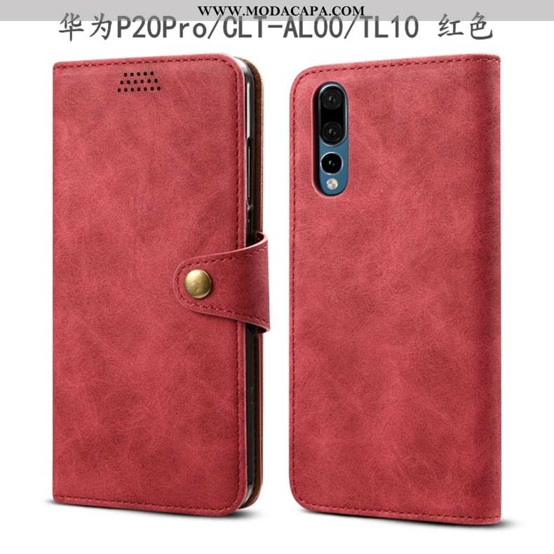 Capas Huawei P20 Pro Protetoras Marrom Completa Cases Cover Telemóvel Barato