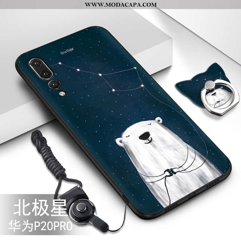 Capa Huawei P20 Pro Soft Telemóvel Cases Capas Protetoras Cordao Personalizada Barato