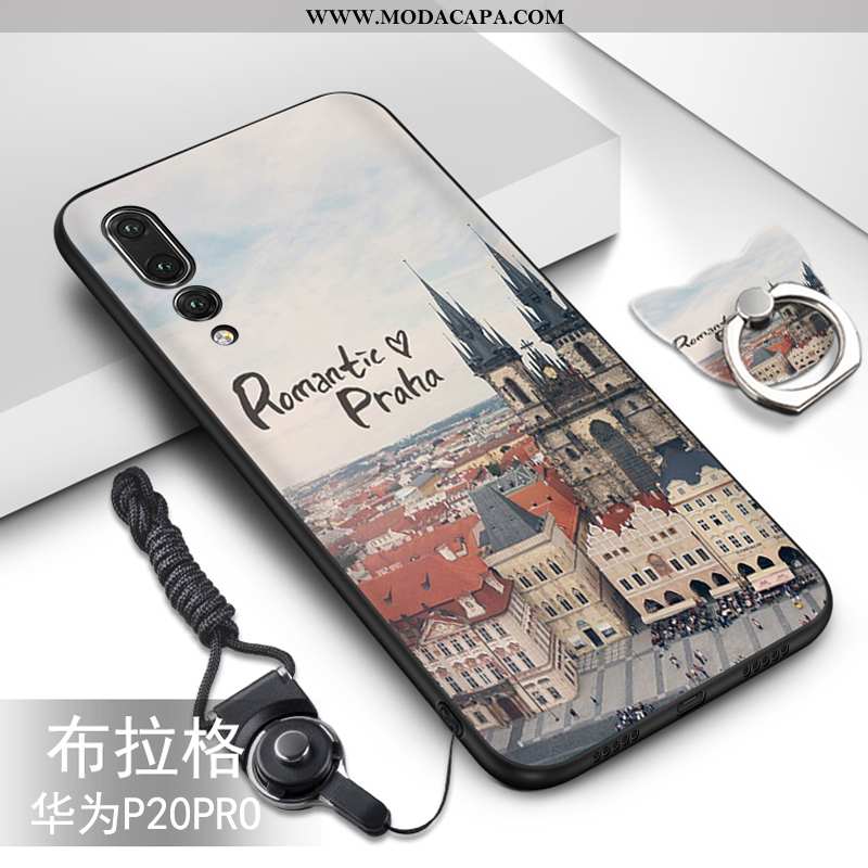 Capa Huawei P20 Pro Soft Telemóvel Cases Capas Protetoras Cordao Personalizada Barato