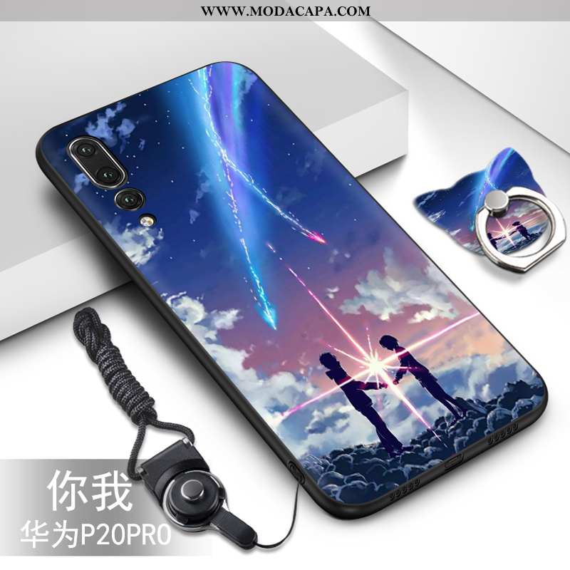 Capa Huawei P20 Pro Soft Telemóvel Cases Capas Protetoras Cordao Personalizada Barato