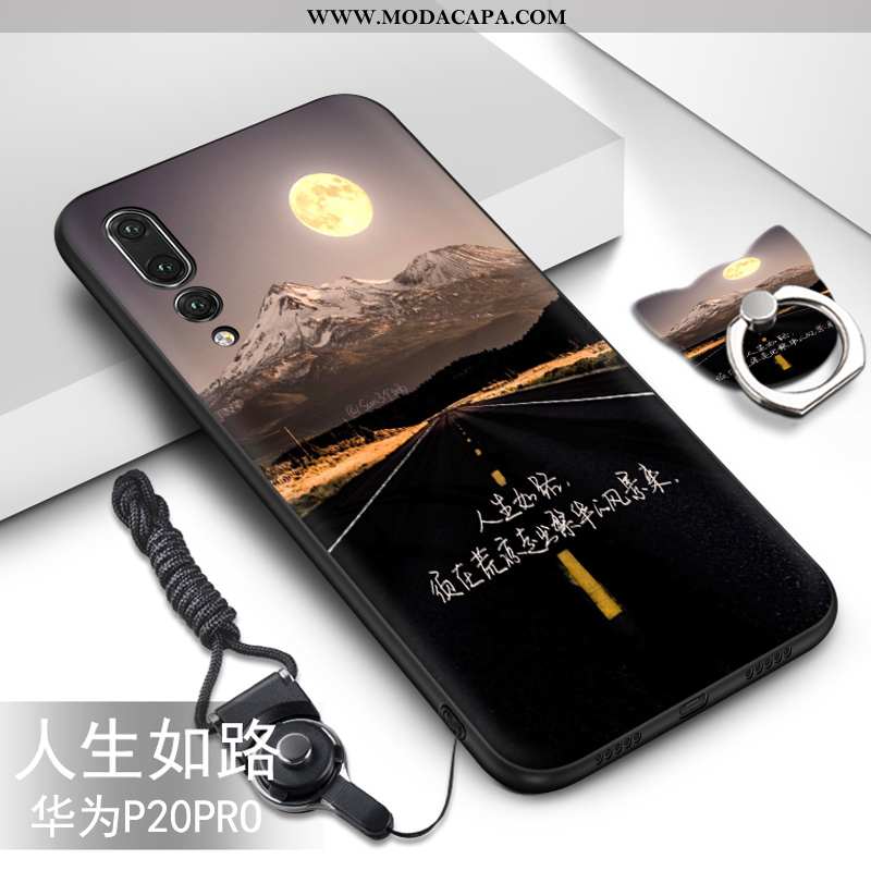 Capa Huawei P20 Pro Soft Telemóvel Cases Capas Protetoras Cordao Personalizada Barato