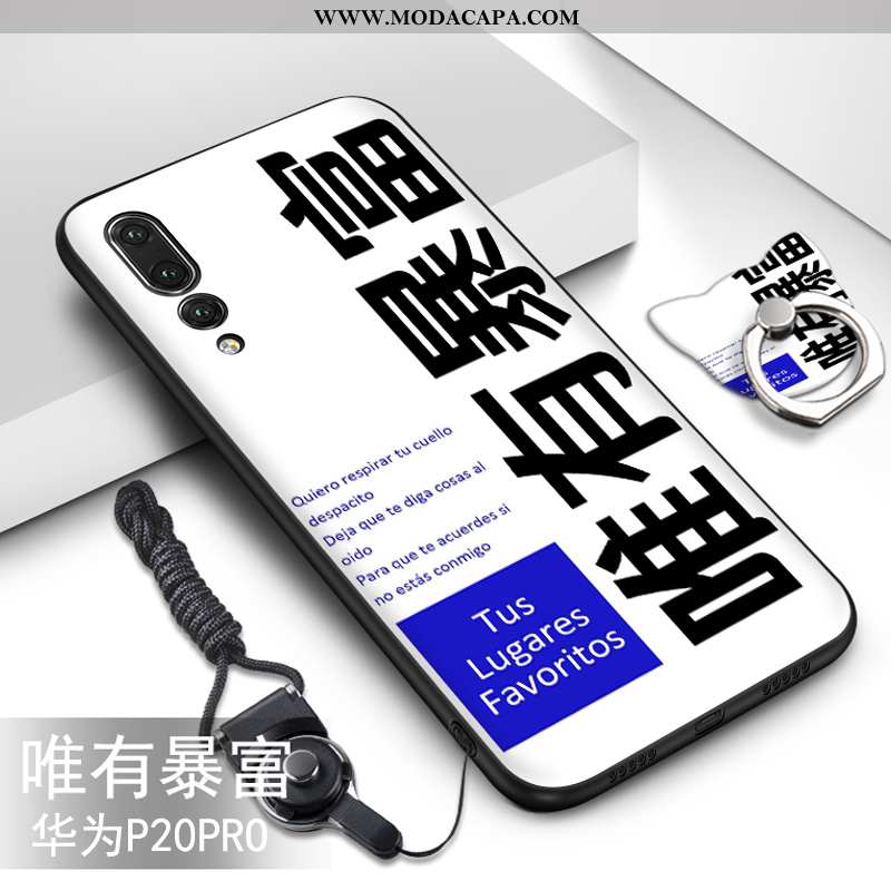 Capa Huawei P20 Pro Soft Telemóvel Cases Capas Protetoras Cordao Personalizada Barato