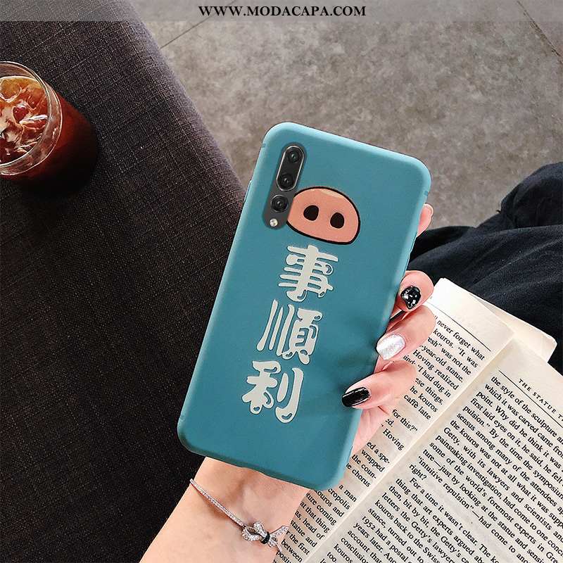 Capa Huawei P20 Pro Tendencia Nova Silicone Simples Super Malha Personalizado Barato