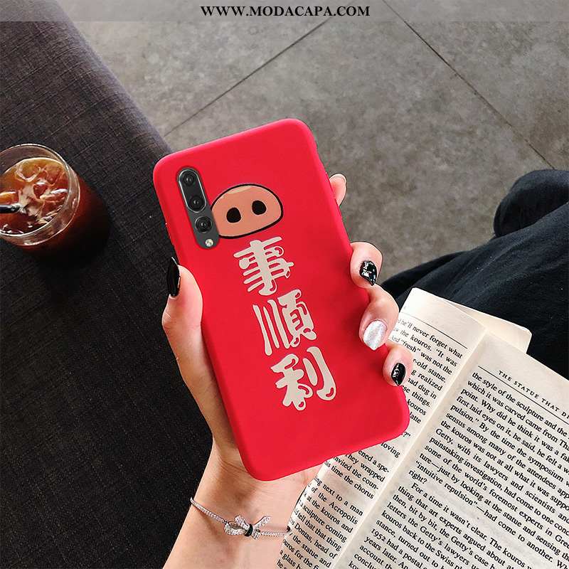 Capa Huawei P20 Pro Tendencia Nova Silicone Simples Super Malha Personalizado Barato