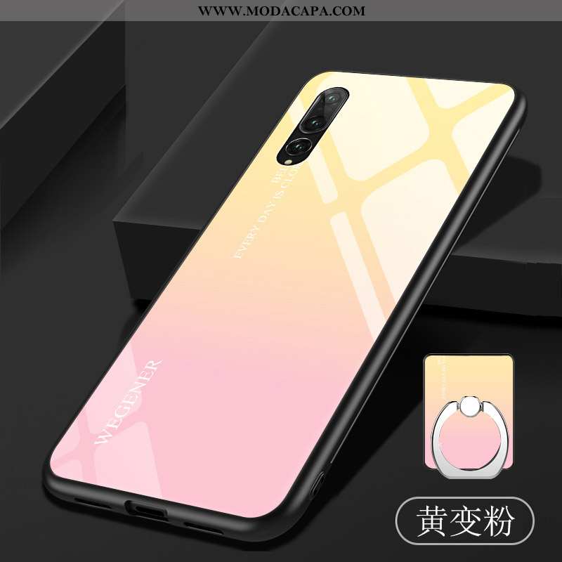 Capa Huawei P20 Pro Vidro Gradiente Frente Soft Telemóvel Roxa Capas Comprar