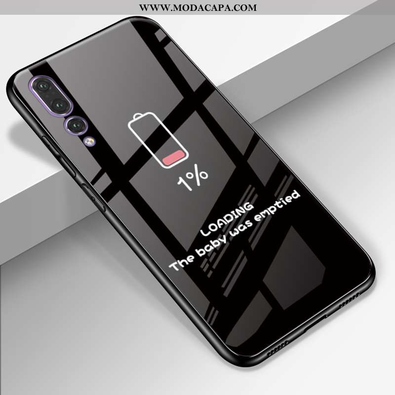 Capa Huawei P20 Pro Protetoras Personalizada Casal Telemóvel Silicone Vidro Capas Barato