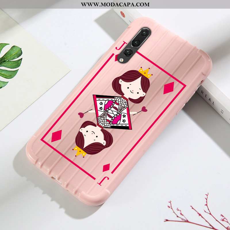 Capas Huawei P20 Pro Personalizado Soft Protetoras Completa Desenho Animado Criativas Online