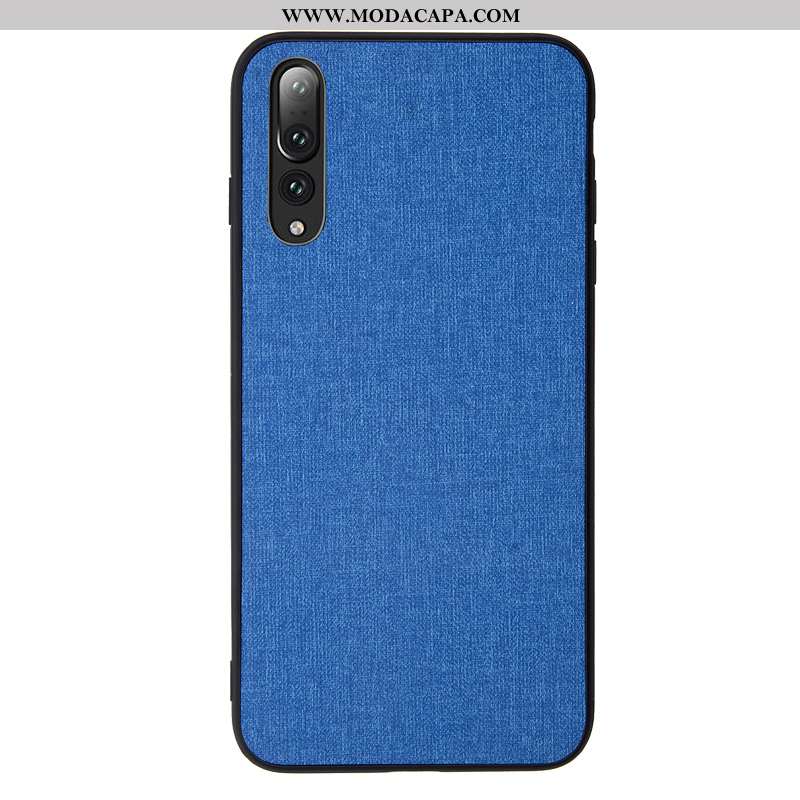 Capa Huawei P20 Pro Soft Antiqueda Azul Completa Casal Cases Lona Comprar