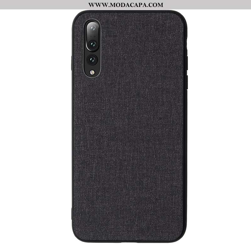 Capa Huawei P20 Pro Soft Antiqueda Azul Completa Casal Cases Lona Comprar