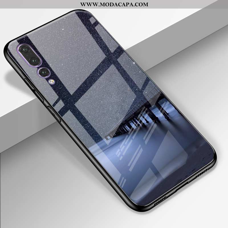 Capa Huawei P20 Pro Vidro Completa Casal Fosco Capas Cases Couro Genuíno Venda