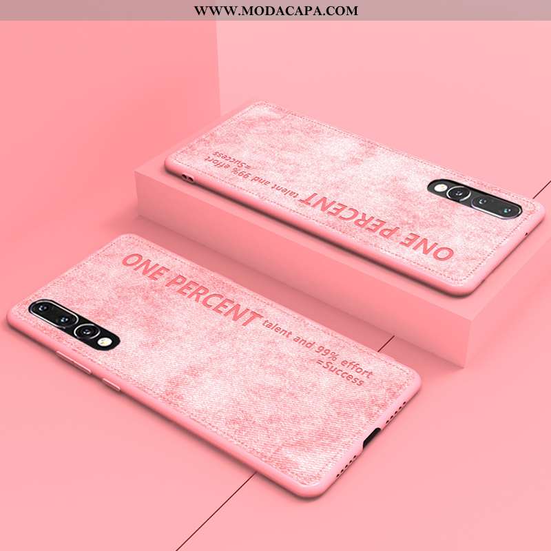 Capas Huawei P20 Pro Slim Soft Silicone Original Cases Rosa Comprar