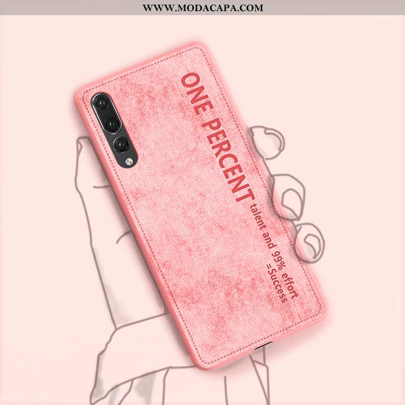 Capas Huawei P20 Pro Slim Soft Silicone Original Cases Rosa Comprar