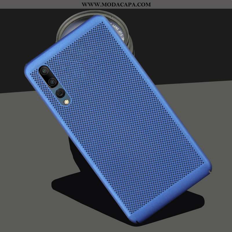 Capa Huawei P20 Pro Fosco Capas Malha Telemóvel Respirável Protetoras Cases Baratas