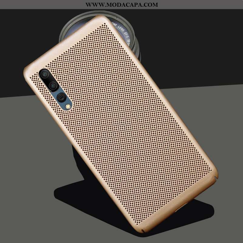 Capa Huawei P20 Pro Fosco Capas Malha Telemóvel Respirável Protetoras Cases Baratas