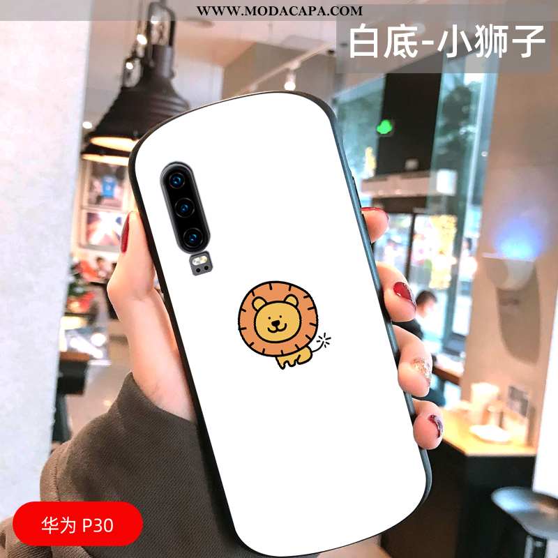 Capas Huawei P30 Desenho Animado Cases Malha Casal Completa Protetoras Fofas Comprar