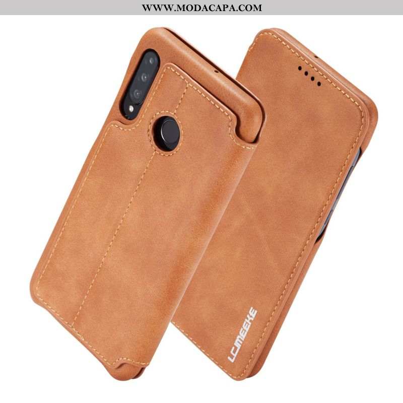 Capa Huawei P30 Lite Cordao Telemóvel Cases Aço Completa Caqui Cover Barato