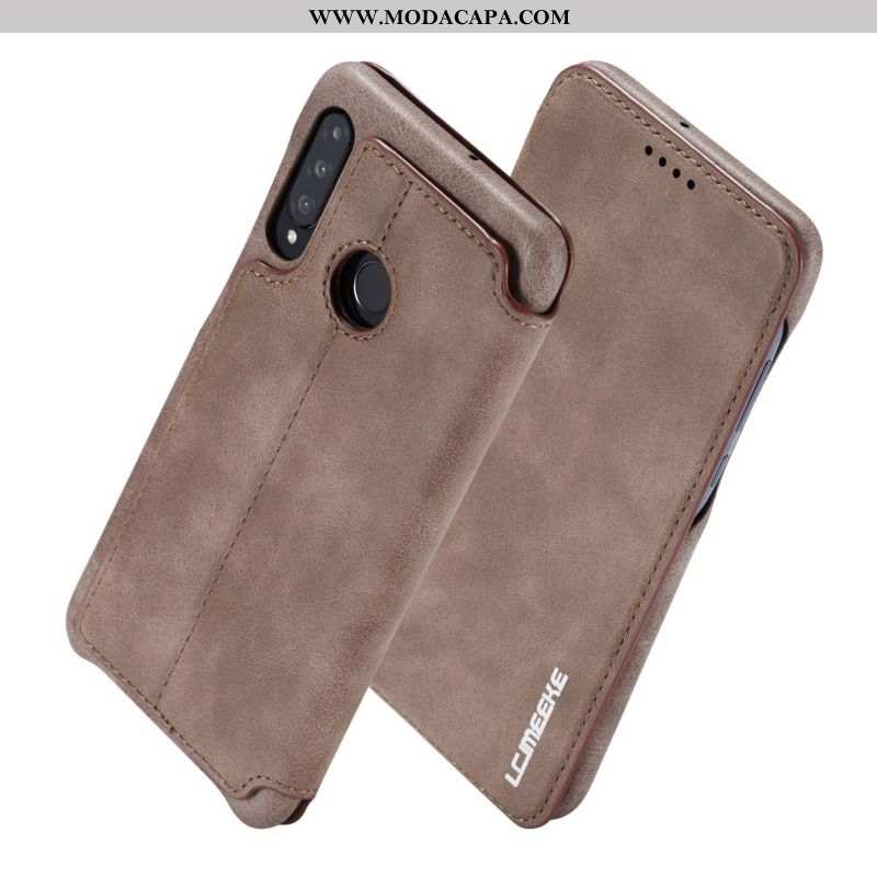 Capa Huawei P30 Lite Cordao Telemóvel Cases Aço Completa Caqui Cover Barato