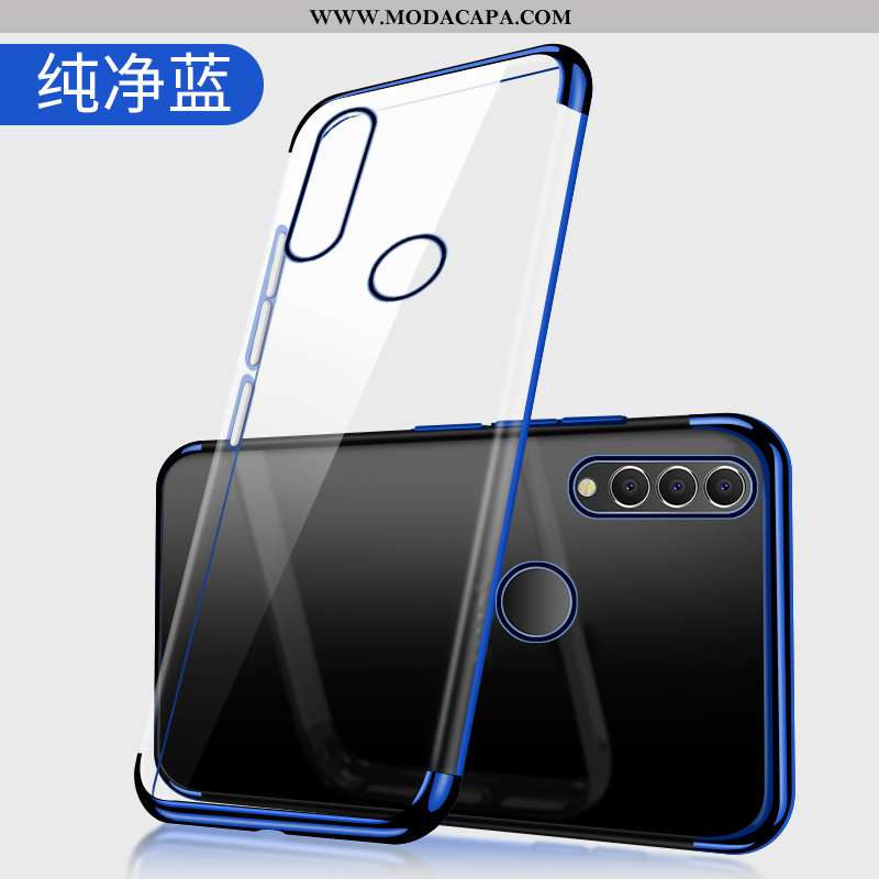 Capas Huawei P30 Lite Protetoras Cases Azul Escuro Antiqueda Telemóvel Primavera Barato