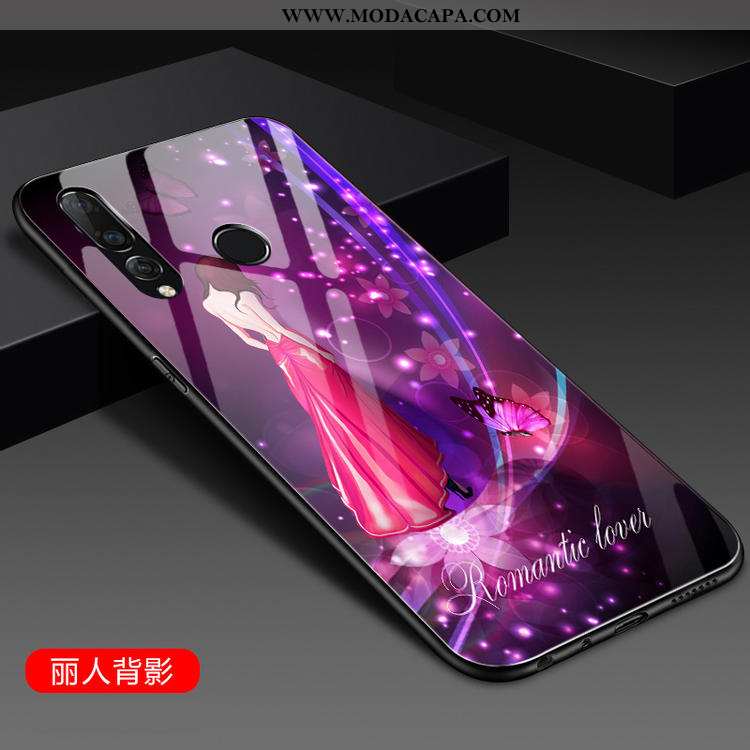 Capas Huawei P30 Lite Personalizada Vermelho Vidro Malha Estilosas Cases Antiqueda Venda