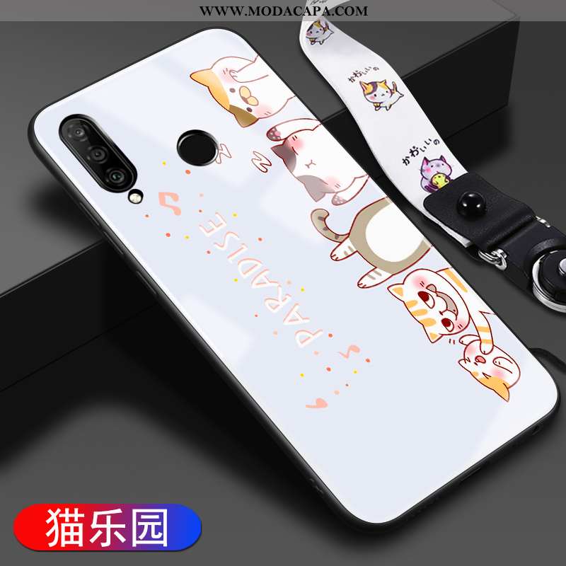 Capa Huawei P30 Lite Soft Telemóvel Desenho Animado Antiqueda Cases Silicone Criativas Baratas