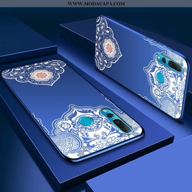 Capas Huawei P30 Lite Xl Slim Super Resistente Azul Fosco Nova Online