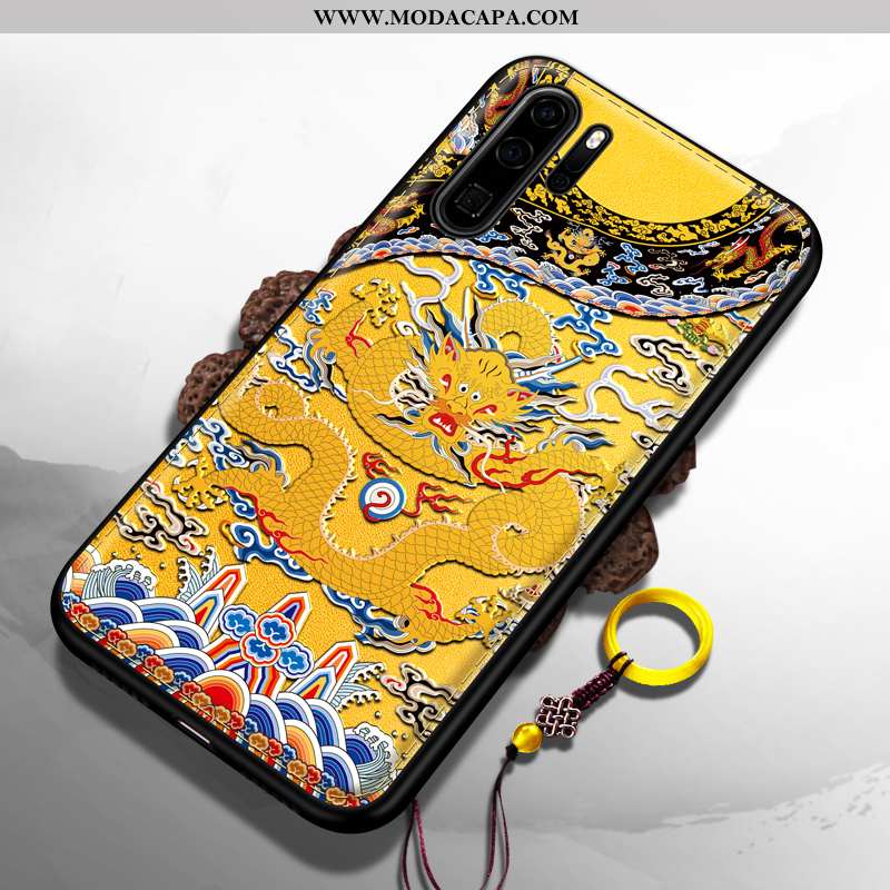 Capas Huawei P30 Pro Slim Antiqueda Silicone De Grau Cases Telemóvel Protetoras Baratas