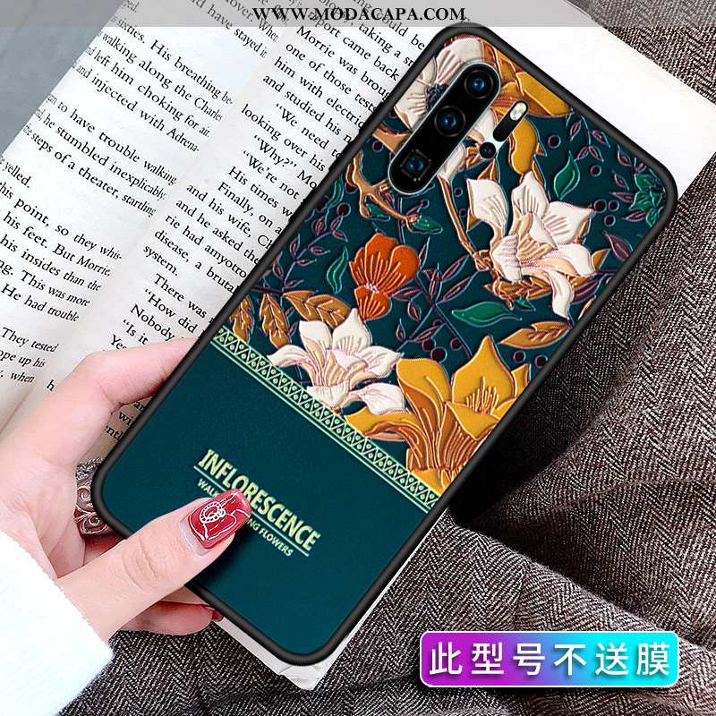 Capas Huawei P30 Pro Criativas Protetoras Soft Personalizada Cases Coração Simples Baratas