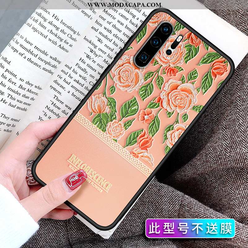 Capas Huawei P30 Pro Criativas Protetoras Soft Personalizada Cases Coração Simples Baratas