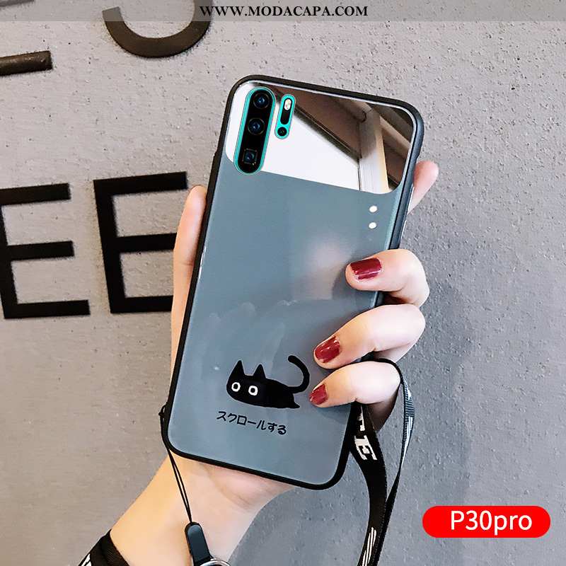 Capas Huawei P30 Pro Personalizado Criativas Verde Antiqueda Soft Casal Online