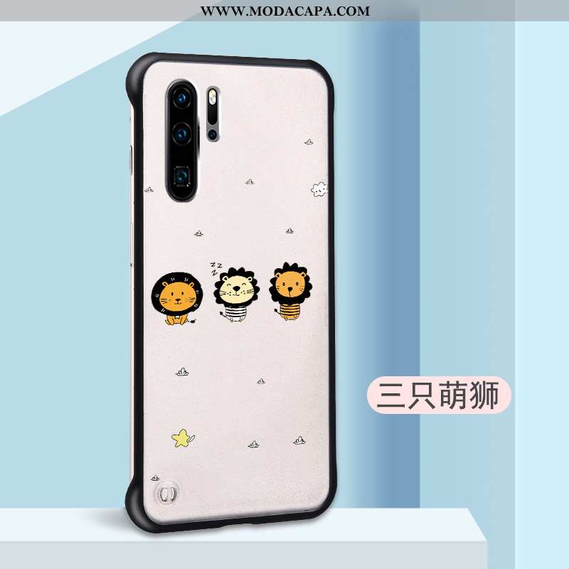 Capa Huawei P30 Pro Desenho Animado Slim Personalizado Resistente Fosco Sem Armação Barato