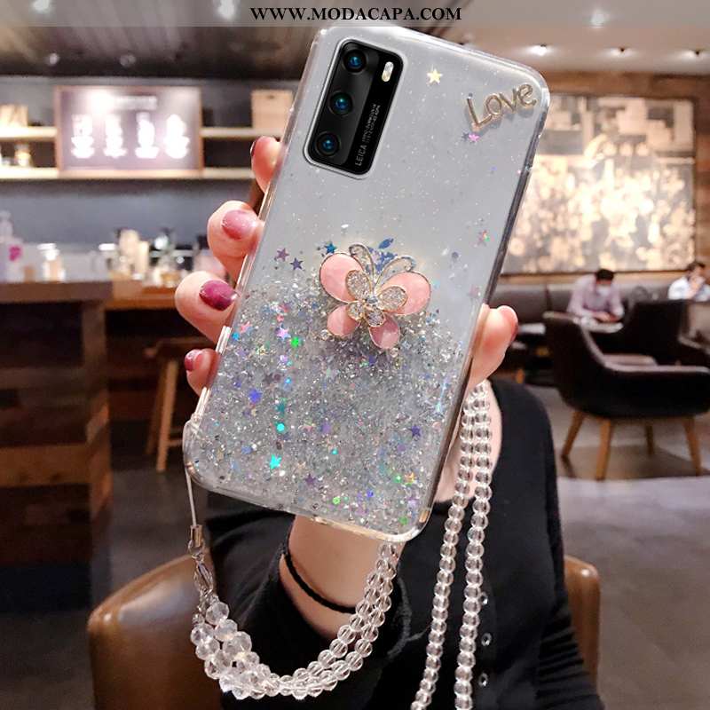 Capas Huawei P40 Criativas Antiqueda Malha Telemóvel Completa Aço Promoção